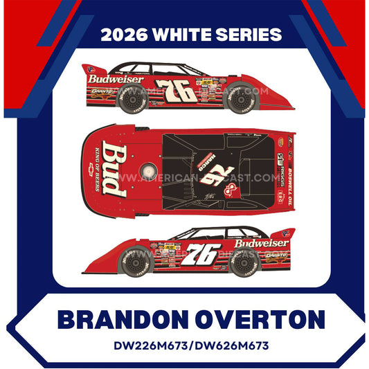 Brandon Overton Salute to Bud Series 1 of 4 | Dale Jr. Throwback 1:64 ADC Diecast