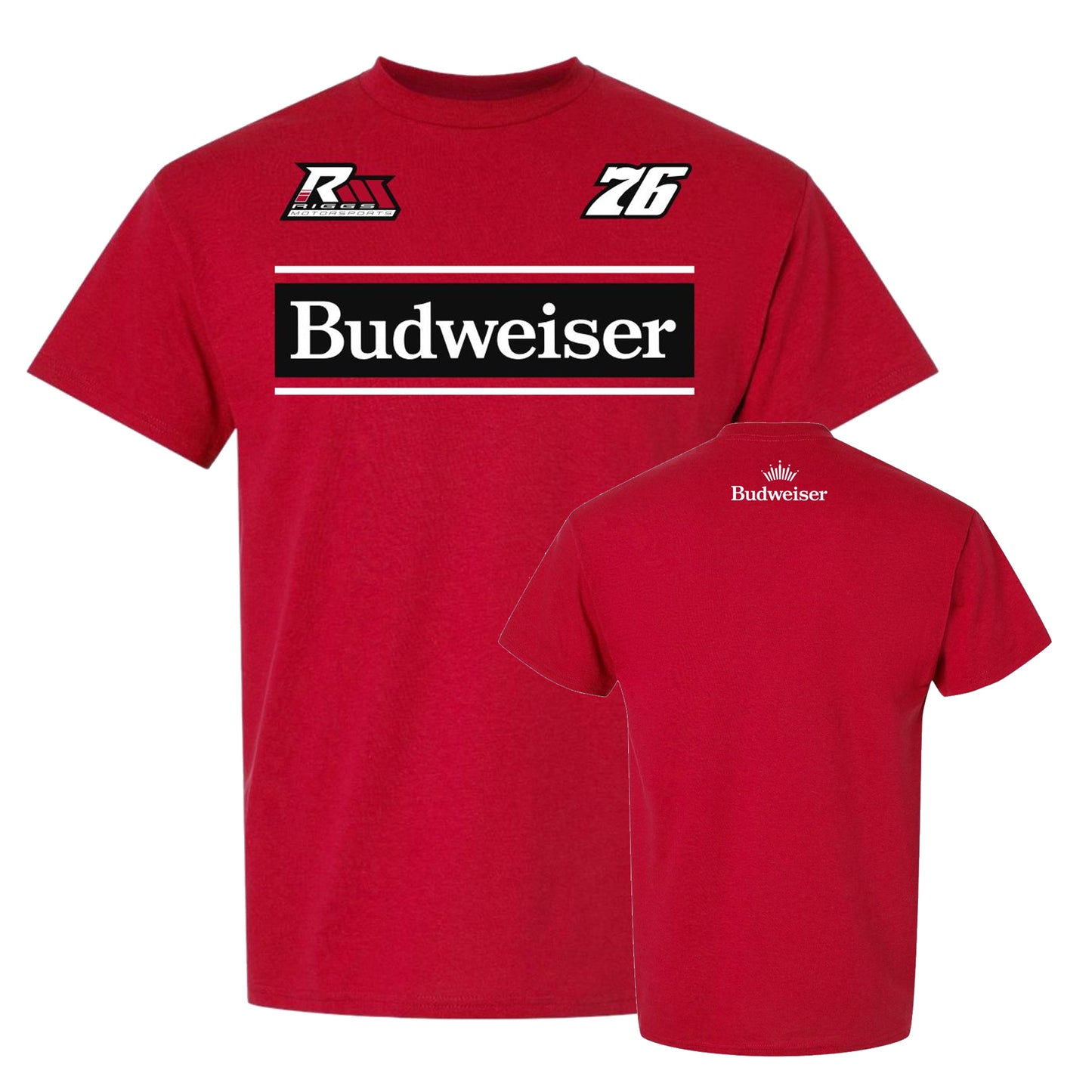 Overton Throwback Budweiser Crew Shirt