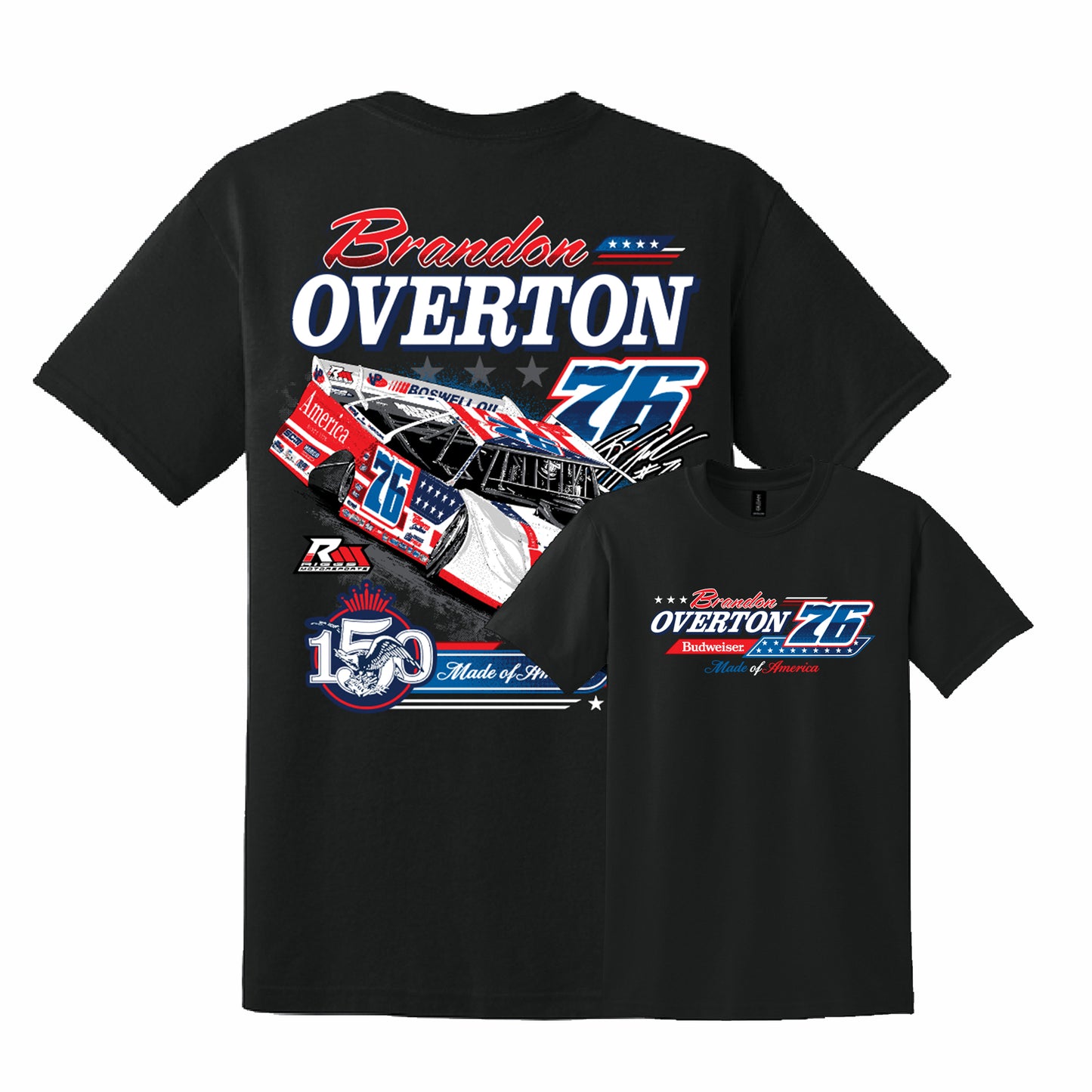 Overton 76 Made of America Dream Tee