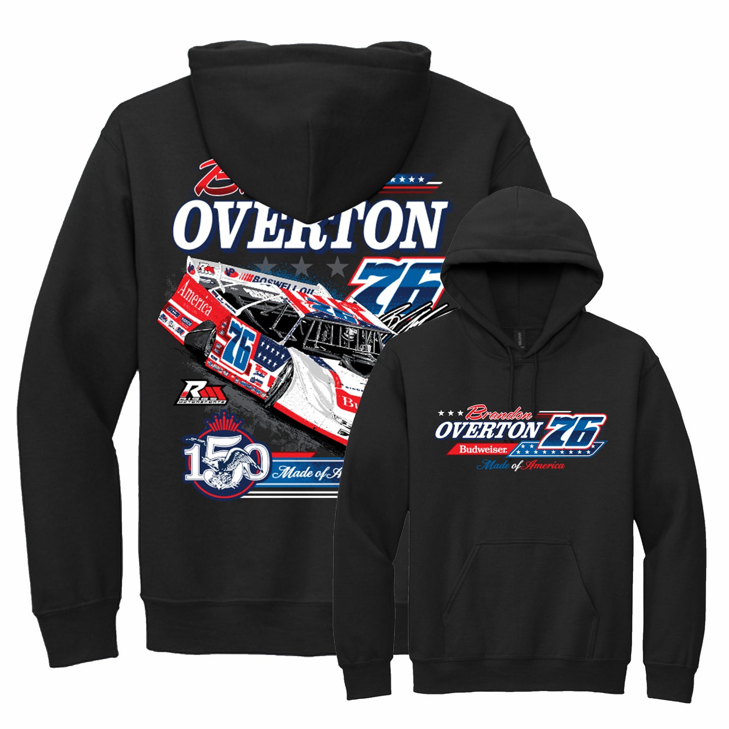 Overton 76 Made of America Hoodie