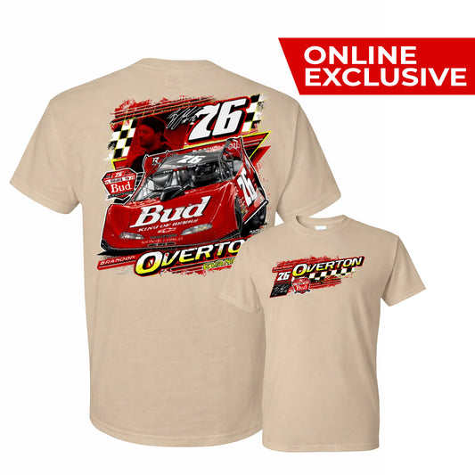 Overton 76 Salute to Bud Throwback Tee