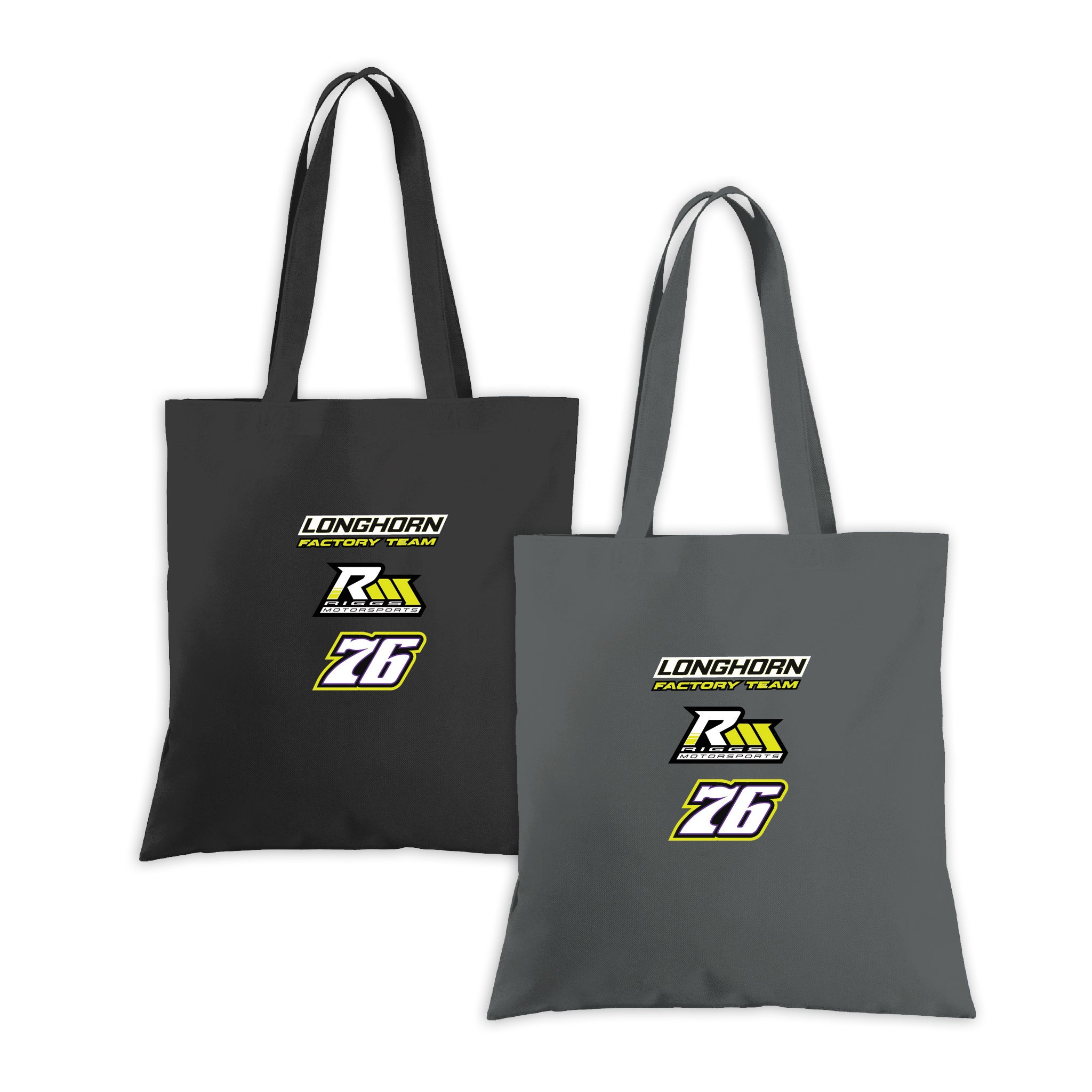 Riggs Motorsports / Overton 76 Raceday Tote Bag