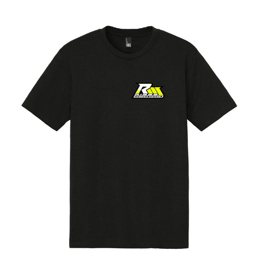 Riggs Motorsports Flo Yellow Logo Tee